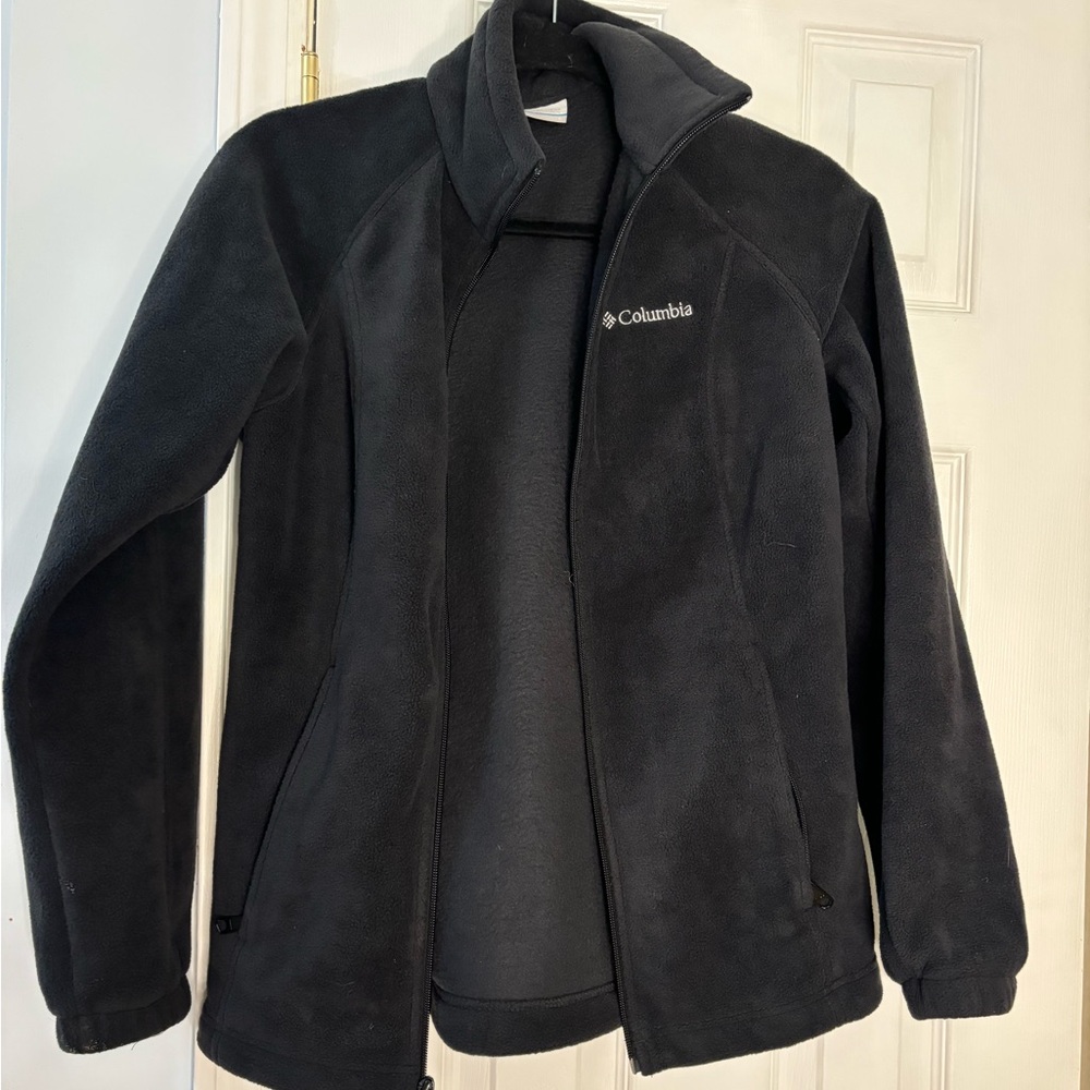 Women’s Columbia fleece long sleeve jacket lightweight size small